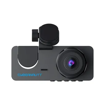 Cybernautt X510 Three Channel Dash Cam, Front+Rear+Inside, 1080P FHD, 170 deg Wide Angle, G-Sensor, 2.0-inch IPS screen, Loop recording & Up to 128GB Support