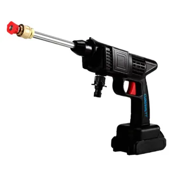 Cybernautt CP005 Wireless Car Pressure Washer Gun, 60 Bar Pressure, 400W Power, 120min Runtime, Dual Lithium Battery, Portable 2kg Design & For Cars