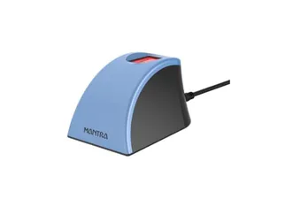 Mantra MFS 110 L1 Biometric Single Fingerprint Scanner | High Securety and Fast scanning |  Aadhaar Authentication Device | Latest Updated RD Service