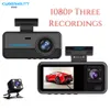 Cybernautt X500 3CH Dash Cam- 170 deg Wide Angle, Loop Recording, G-Sensor, IPS Screen, Wi-Fi APP Control & up to 256GB Support