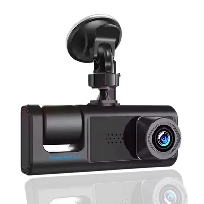 Cybernautt X810 Dash Cam - 3 Channel Front cabin & Back , 170 deg Wide Angle, Wi-Fi, 1080P HD, Night Vision, Loop Recording, G-Sensor, Optional Parking Monitor, Built-in Mic & Speaker, 2-Inch Display