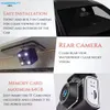 Cybernautt X810 Dash Cam - 3 Channel Front cabin & Back , 170 deg Wide Angle, Wi-Fi, 1080P HD, Night Vision, Loop Recording, G-Sensor, Optional Parking Monitor, Built-in Mic & Speaker, 2-Inch Display