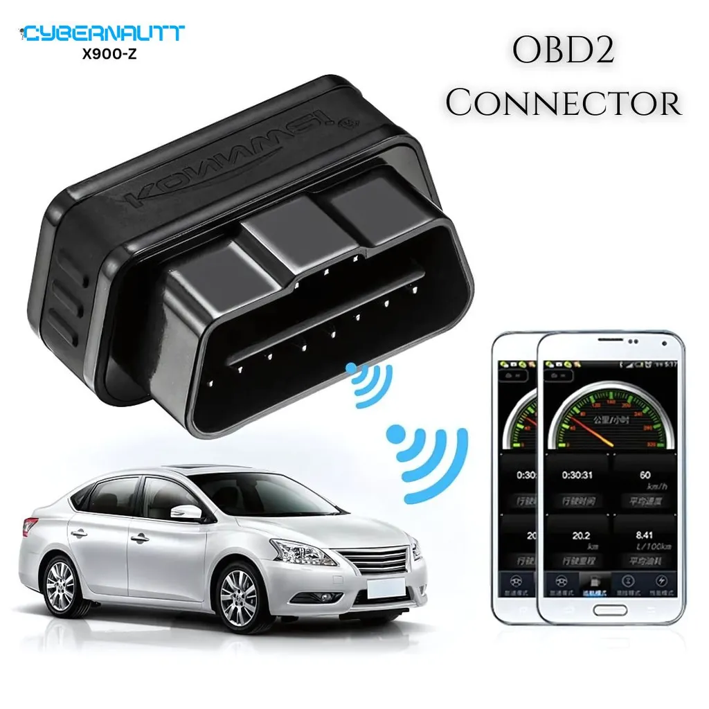 Cybernautt X900-Z 1080p Front & Rear Dual Dash Cam with 170 deg Wide Angle & Upto 256GB SD Support