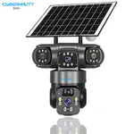 Cybernautt X10A 12MP 128GB Solar Powered 4G Sim Battery CCTV Camera with AI Tracking & 360 deg Coverage