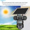 Cybernautt X10A 12MP 128GB Solar Powered 4G Sim Battery CCTV Camera with AI Tracking & 360 deg Coverage