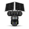 Cybernautt X10A 12MP 128GB Dual  Solar Powered 4G Sim Battery CCTV Camera with AI Tracking & 360 deg Coverage