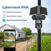 Cybernautt X10A 12MP 128GB Dual  Solar Powered 4G Sim Battery CCTV Camera with AI Tracking & 360 deg Coverage