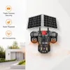 Cybernautt X10Z 4+4+4 MP Dual Lens Battery Powered 4G Linkage Dual Solar Sim Camera, Human/Motion Detect, Pan Tilt Zoom, AI Enabled, Motion Detect, 2 Way Audio, Alarm & Support 256GB SD