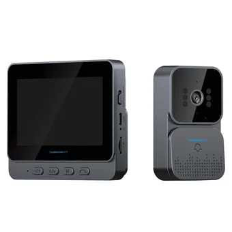 Cybernautt 4.3 inch IPS Screen Video Doorbell with Wi-Fi & Night Vision, CNX-D2B