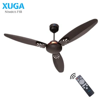 XUGA Nimbus F5B 28W, 5 Star, 380rpm, 3 Blade Smoky Brown BLDC Ceiling Fan with Remote, Sweep: 1200 mm, 6 speed setting, Copper winding