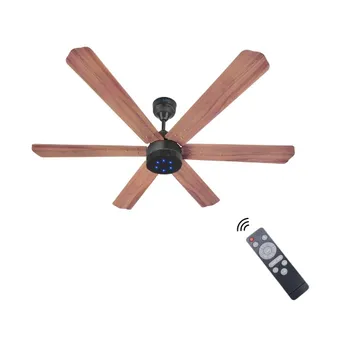 XUGA Jovian F6P 32W 5 Star 320rpm Oakwood BLDC 6 Blade Ceiling Fan with Remote & Copper Motor, Sweep: 1200 mm | 5 years warranty