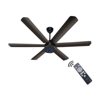 XUGA Jovian F6D 32W 5 Star 320rpm Black BLDC 6 Blade Ceiling Fan with Remote & Copper Motor, Sweep: 1200 mm | 5 year Warranty