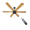 XUGA Jovian F6W 32W 5 Star 320rpm Wooden BLDC 6 Blade Ceiling Fan with Remote & Copper Motor, Sweep: 1200 mm | 5 Year Warranty