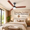 XUGA Celeste F2P 28W 5 Star 380rpm Oakwood BLDC 3 Blade Ceiling Fan with Remote , Sweep: 1200 mm , Copper Motor , 5 Years Warranty