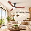 XUGA Celeste F2P 28W 5 Star 380rpm Oakwood BLDC 3 Blade Ceiling Fan with Remote , Sweep: 1200 mm , Copper Motor , 5 Years Warranty