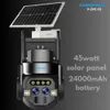 Cybernautt X-Z4C-S1 4MP HD Dual Lens Smart Wi-Fi Solar Camera with 10X Zoom,