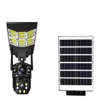 Cybernautt X4L 4MP 4G Solar Street Light Camera- AI Human Detection, 355 deg View, 20m IR Night Vision, IP66, Full Colour Night Vision, PIR, 355 deg Pan-Tilt, Supports up to 128GB