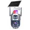 Cybernautt X-P26I18W-S1 3MP+3MP 2304x2592p Dual Lens Smart Wi-Fi Solar Camera with 18X Zoom
