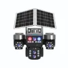 Cybernautt X10T 12MP 3 Lens PTZ Solar 4G Sim Outdoor CCTV Camera with 3 View | 360° | Night Vision | Motion Detection| Siren Alarm | 2 Way Audio | RGB Light | Dual Solar Panel | Use Air-tel 4G Sim