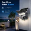 Cybernautt X18L 12MP 3 Lens PTZ Solar 4G Sim Wireless Outdoor CCTV Camera with Three Side View | 360° | Night Vision | All 3 Lens App Control | Motion Detection, Motion Tracking