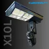 Cybernautt X10L Dual Lens PTZ Solar 4G Sim Outdoor CCTV Camera | 360° | Night Vision | Motion Detection | Siren Alarm | 2 Way Audio | Street light Camera