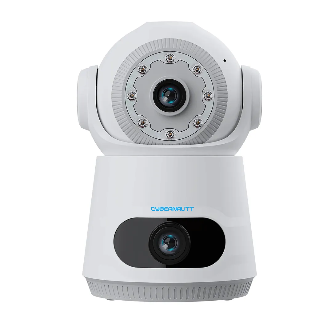 Cybernautt K8I 4MP+4MP 1920x1080p UHD Dual Lens Smart 4G Camera with Human Detect, Motion Detect, 2 Way Audio, Alarm & Support 128GB SD