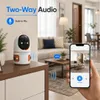 Cybernautt V6Z 6MP HD Surveillance Camera True 3 Lenses Night Vision for Home Use , New Baby Monitor , Motion Detection , Upto 128Gb