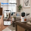Cybernautt V6Z 6MP HD Surveillance Camera True 3 Lenses Night Vision for Home Use , New Baby Monitor , Motion Detection , Upto 128Gb