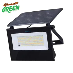 Cybernautt 50W 6000K Cool Day White Outdoor Solar Flood Light, Vega SL05-50