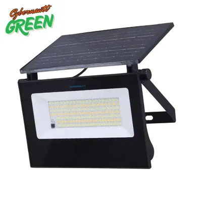 Cybernautt 50W 6000K Cool Day White Outdoor Solar Flood Light, Vega SL05-50