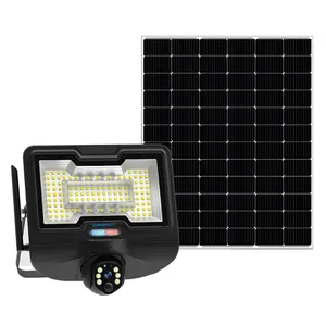 Cybernautt X7L  4MP PTZ 4G 4G Sim Solar Street Light Camera with Motion Detect, Colour Night Vision, Human Detect, IP66, 2 Way Audio & Support SD Upto 128GB