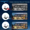 Cybernautt Z6A Security Camera, 5MP Triple Lens PTZ Outdoor Camera, 355° Pan 90° Tilt, Color Night Vision, Dual-Band WiFi, Two-Way Audio, Motion Tracking, Human Detection, IP65 Waterproof, Cloud/TF Storage