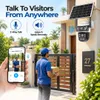 Cybernautt X9I 4MP+4MP  Solar 4G SIM Outdoor Security Camera with Dual Lens & Human Detection