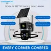 Cybernautt X110 4MP+4MP 5V 2A CMOS Outdoor Security Solar Sim Camera with Dual Lens & Human Motion Tracking