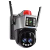 Cybernautt K9O-B 8MP 4G LTE Outdoor CCTV Camera- 10X Optical Zoom, H.265, 12000mAh Battery, Night Vision, Waterproof, Wireless Security Camera for Home/Garden, Supports up to 128GB