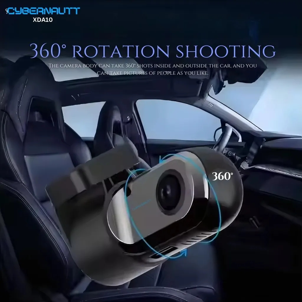 Cybernautt XDA10 1080p Full HD Dash Cam for Android Head Units with G-Sensor & Upto 64GB SD Support