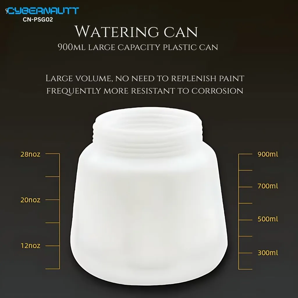 Cybernautt 600W Yellow Electric High Power Paint Sprayer Gun with 800ml Container, CN-PSG02