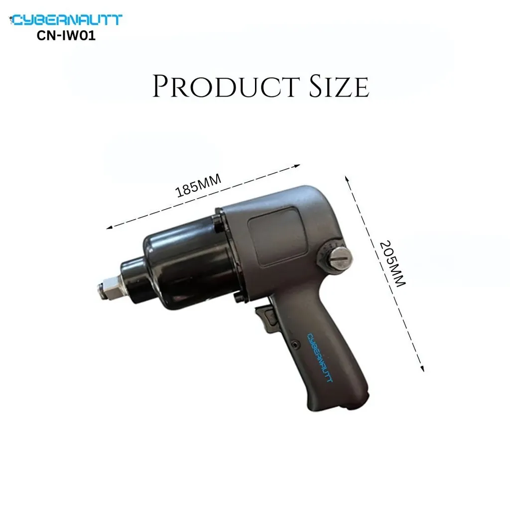 Cybernautt 1/2 inch 7000rpm High Torque Pneumatic Impact Wrench, CN-IW01