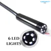 Cybernautt CN40 3-in-1 Endoscope Camera- IP67 Waterproof, 6 LED Lights, 2m Cable Type C & USB Compatible for Android, PC, Laptop Borescope for Car, Bike, Pipe Inspection