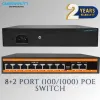 Cybernautt 3MP Full HD Indoor & Outdoor Network IP Combo Kit with 10Ch NVR, 4B 1D Full HD Camera, 8Ch POE, 100m Copper LAN Cable & Connectors