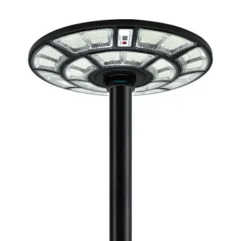 Cybernautt ShadeX SL14-500 500W Solar LED Street Light - 2000LM, 6000K Daylight, Motion Sensor,  IP66 Waterproof, Ultra long battery life, Landscape lighting, pathway borders, driveway markers, garden accents, patio perimeter lighting