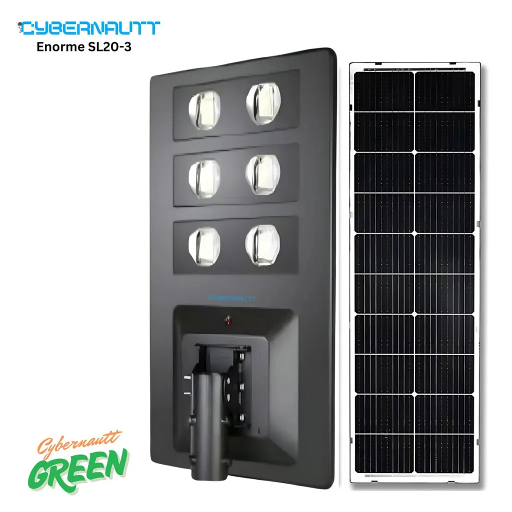 Cybernautt SL20-3 Highly waterproof rain, snow and lightning protection High Quality Polycrystalline Solar panel Motion Sensing Light