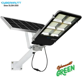 Cybernautt SL08-200 0 Electricity Bill &Efficient Automatic charging during the day, Induction lights on at night Extremely effective solar photovoltic panel High lighted LED Light Beads