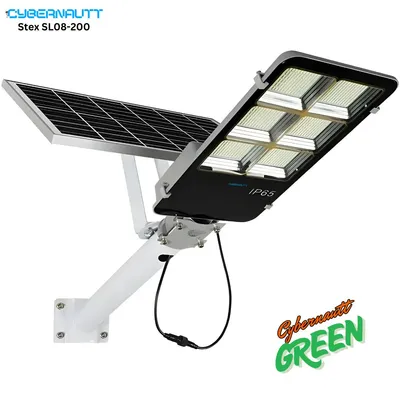 Cybernautt SL08-200 0 Electricity Bill &Efficient Automatic charging during the day, Induction lights on at night Extremely effective solar photovoltic panel High lighted LED Light Beads