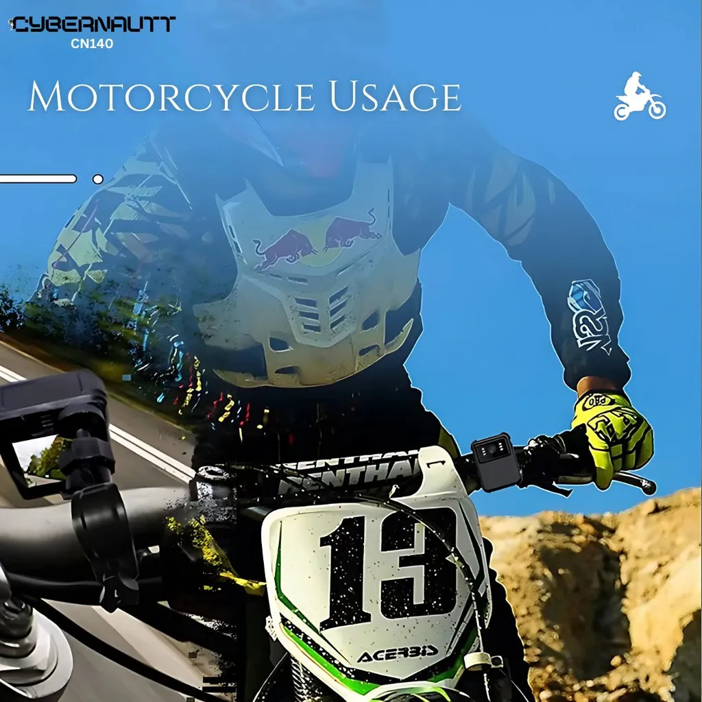 Cybernautt CN 140 2k fhd New generation Multi-purpose recorder Recorder with wi-fi IP65 Outdoor protection design, dustproof, waterproof and shockproof