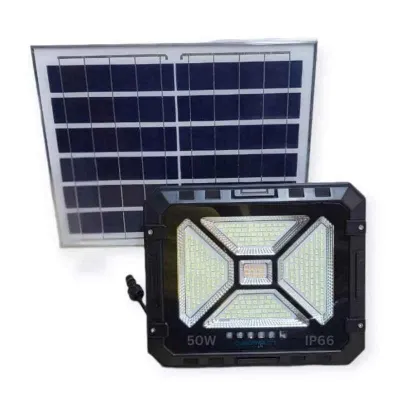 Cybernautt Green 50W 6000K 2400mAh LED Solar Flood Light, Orion SL06-50