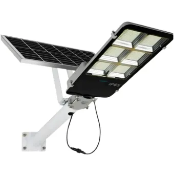 Cybernautt Stex SL08-200 200W Solar Street Light, 15000mAh Battery, Outdoor Light for street, Park, Garden, Patio | IP65 Waterproof, 6000K Daylight, -40°C to 50°C