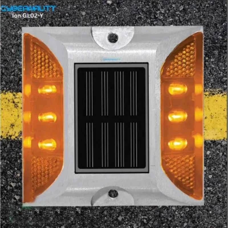 Cybernautt 600mAh 1.2V Yellow Waterproof Solar LED Light, Ion GL02-Y