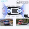 Cybernautt X300 4G Smart Dash Cam, Android, ADAS, 24x7 Remote Audio/Video/GPS Monitor, BT Wi-Fi Hotspot, Motion/G-Sensor, Maps-Apps-Play Store & MicroSD Support
