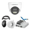Cybernautt 2.4MP Full Colour HD Indoor & Outdoor CCTV Combo Kit with 4Ch DVR, 1 Dome Camera, 4Ch SMPS, 50m Copper Cable & Connectors